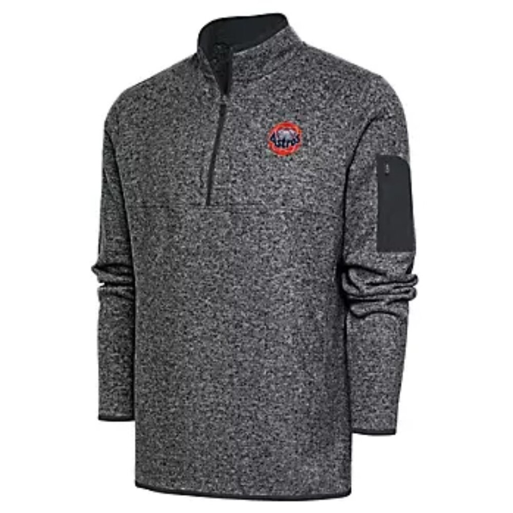 NWT Antigua MLB Houston Astros Men's Fortune 1/4 Zip Pullover Men's Tall 2XL